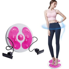 Taillenformer-Maschine, Twister, Trainingsgerät für Zuhause, Taillenformer, Taillentrainer, Körperformung und Abnehmen zu Hause, Fitnessgerät mit Fußmassage für Gewichtsverlust