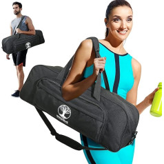 WARRIOR2 Yoga Mat Bag, 8 Pockets, Fits 1/2
