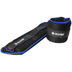 Oliver Weight cuffs Prime Pair for Wrists and Ankles, Velcro Fastening, Strength Training, Silicone, 0.5 kg, 0.75 kg, 1.0 kg, 1.5 kg, 2.0 kg