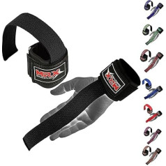 MRX Lifting Strap for Weightlifting Deadlift Straps for Powerlifting with Wrist Wrap Support for Strength Training Bodybuilding Wrist Straps for Weight Lifting|