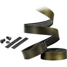 Ciclovation Halo Touch Handlebar Tape, Gold Lead with Black Connectors