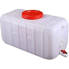 JIESOO Water Container with Tap 25L/50L/100L/150L/200L Water Storage Container Plastic Water Carrier Liquids in Caravan and Outdoors, Canister for Camping