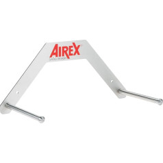 Wandhalterung für AIREX Gymnastikmatten, mit 2 Pole, Edelstahl, 1-teilig