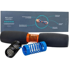 Forearm Trainer, Wrist Trainer, Hand Trainer & Grip Strength Trainer for Wrist Pain and Mouse Arm/Wrist Trainer & Forearm Training Device for Strength Training, Climbing & Tennis Reflexit
