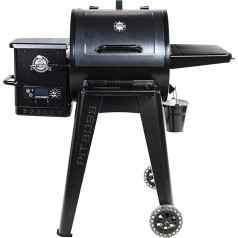 Pit Boss 550 Navigator Series Grill and Smoker Oven (up to 260 Degrees, Fold-Out Shelf, Porcelain Coated) 10613