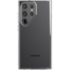 tech21 Evo Clear Case for Samsung Galaxy S23 Ultra - Anti Yellowing Scratch Resistant with 12ft Drop Protection Clear Phone Case