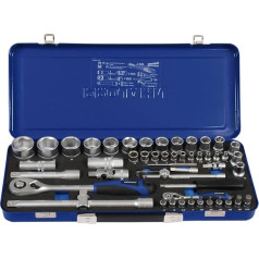 Projahn 4131 Socket Spanner Set Xi-On 1/4 - 1/2 Inches 54 Piece Set