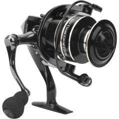 Metall/Nylon Spinning Angelrolle Long Range Werfen Meer Fisch Köder Casting Rad ZubehörAC2000 (Size : 15)