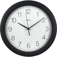 Hama 00186336 PG-300 Wall Clock Black