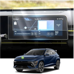 RUIYA [Pack of 2] Compatible with 12.3 Inch Hyundai Kona SX2 2024 2025 Navigation Protective Film, Nano Material Navigation Screen Protector GPS Touchscreen Protective Film Car Navigation Glass