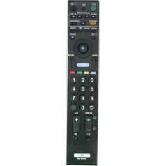 VINABTY RM-GD007 Remote Control for Sony LCD TV Bravia KDL-32S5500 KDL-26S5500 KDL-46W5500 KDL-52V5500 KDL-40V5500 KDL-40W5500 KDL-40V5500 KDL-32V5500 KDL-32W500000 KDL-32 KDL-32W50000 KDL-32W500 KDL-32W5000 KDL-37S; 5500.
