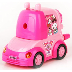 SIPLIV Kompaktauto Bleistiftspitzer handkurbeln Bleistiftspitzer für Studenten Schule, Haus, Büro, Studio - Rosa