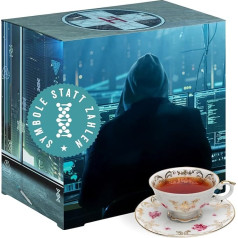 Corasol Escape & Tee Advent Calendar: A Breathless Game with 24 Premium Tees & Escape Puzzle Mystery for Adults (228 g)