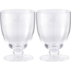 Spode Kit Kemp Low Ball Glassware 300ml Soda Lime Glass Dishwasher Safe for Tea, Wine, Beer, Juice, Cocktail, Whiskey, Great Gift, Dinner and Party