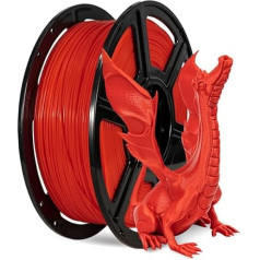 Flashforge® PLA 3D Printing Filament, 1.75 mm, 1 kg/roll for Creator Series (Red)