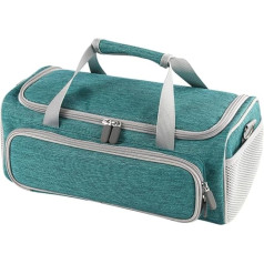 IVODEELA Carrying Case Compatible with Cricut Joy Xtra Smart Cutting Machine and Accessories, Portable Carrying Case for Craft Pen Set and Basic Tool Set, Green, Modern