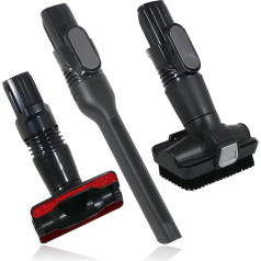 Spares2go Brush Grout Tool Kit Compatible with Shark IZ201 IZ202 IZ251 IZ252 UK UKT Vacuum Cleaner (3 Piece Attachment Set)