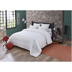DODO 29441 Saniprotect Quilt, Polyester, White, 220/240