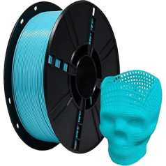 PLA Plus (PLA+) 3D Filament 1.75 mm PLA Plus Filament, Dimensional Accuracy +/- 0.02 mm, 1 kg Spool (2.2 lbs) 3D Printer Filament, Light Blue