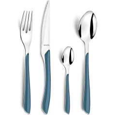 Amefa Retail Eclat Blauw Denim Cutlery Set 24 Delig