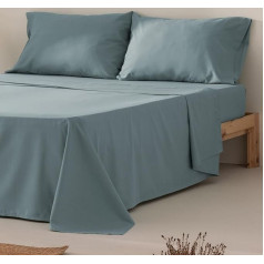 GAMUSI 90 x 190/200 cm 100% Cotton 3 Piece Breathable Soft Duvet Cover Set Watercolour