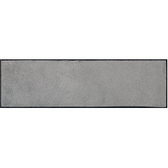 Wash+Dry Door Mat Cool Grey 35 x 120 cm Indoor and Outdoor Washable Grey