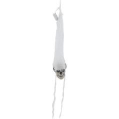 Halloween-Totenkopf-Dekoration Zum Aufhängen, LED-Totenkopf-Dekoration Zum Aufhängen, Halloween-Dekoration, Halloween-Party, Rasendekoration, Gruselige Hängende Verzierung(01)