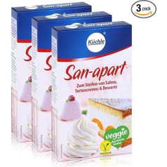 Küchle San-apart 125 g - For Stiffening Cream, Cake Creams & Desserts (Pack of 3)