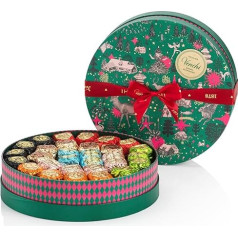 Venchi Christmas Collection - Prestige Gift Hat Box with Assorted Chocoviar Chocolates 1.1kg - Gift Idea - Gluten Free