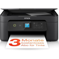 Epson Expression Home XP-3200 3-in-1 Ink Multifunction Printer, Scanner, Copier, WiFi, Single Cartridges, Duplex, 1.45 Inch Display, DIN A4, incl. 9 Months ReadyPrint Flex Ink Tariff