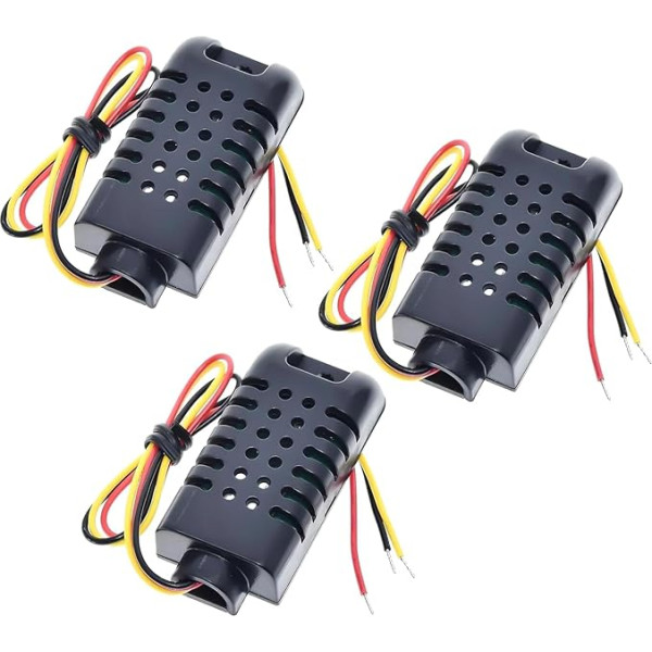 Capacitive Digital Temperature and Humidity Sensor Binghe Pack of 3 Digital Sensor Temperature Humidity Sensor Module Black Sensor Compatible with Arduino