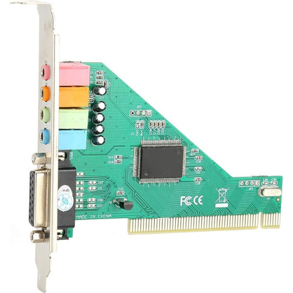 Computer Internal Sound Cards PCI Card Windows 10 Gateway Desktop Xp SP2 with CD Dell for One HP Inspiron PC Creative Labs PCI Sound Card Channel 4.1 Fo