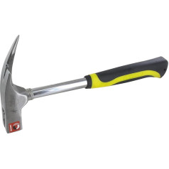 Roofing Hammer Polished with Magnet and Soft Grip Smooth Strip 600 g