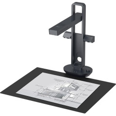 CZUR Book Scanner 14MP Scanner with LED Desk Lamp, Document Scanner with OCR for Win and Mac, HD Document Camera Scan up to A3 (Aura Pro)