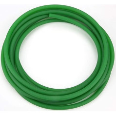 Akozon PU Transmission Belt High Performance Urethane Round Belt with Rough Surface PU Polyurethane Round Belt for Drive Transmission (8 mm x 5 m)