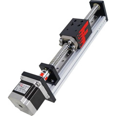 FUYU FSK40 Linear Guide Rail Ball Screw Linear Actuator Linear Guides CNC Nema 23 Stepper Motor 100 mm Stroke