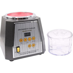 Magnetic Rotary Polishing Machine, 600g/1.3lbs Capacity, Jewelry Polishing Machine, Jewelry Polishing Drum for Polishing Intricate Details