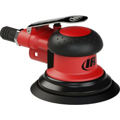 Ingersoll Rand 5152-6 Pneumatic Random Orbit Sander, 6 Inch Orbit Diameter, 3/32 Inch Vinyl Pad, Vacuum Cleaner Compatible, High Performance Tool