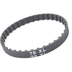 JINchao-timing belt, 5 pieces XL timing belt, 68/70/72/74/76, width 6.35 mm / 9.4 mm, teeth 34.03.36.03.37/38, synchronous belt, 68XL, 70XL, 72XL, 74XL, 76XL (length: 70XL tee. th 35, width: 9.4 mm)