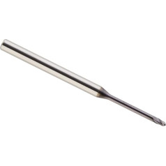 Karnasch 308011020002020 Valuetool Carbide Micro Router with Angle Radio, 20 × D Cutting Depth, 55 Hrc, 2.0 mm Cutting Diameter, 20 mm Length Used 4 mm