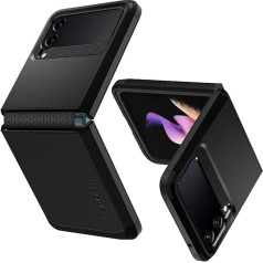 Spigen Tough Armor Case Compatible with Samsung Galaxy Z Flip 3 5G - Black