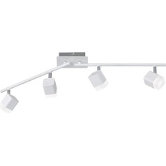 Reality Leuchten Roubaix 4 Watt Metal Ceiling Light, White