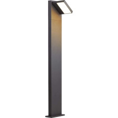 SLV ABRIDOR 100 LED Outdoor Light | Design Outdoor Floor Lamp, Outdoor LED Way Light, Bollard Light, Floor Lamp LED, Garden Lamp, Garden Lighting | CCT Switch (3000 K/4000 K), 750 lm, 14 W