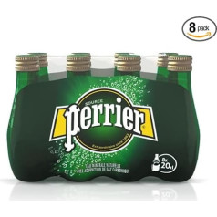 Perrier Natural Mineral Water Gauze 8 x 20cl