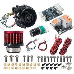 BIGTREETECH Universal Turbo Kit 24 V Brushless Centrifugal Air Blower WS7040 BLDC Blower Fan 6.5 kpa Blower Kit with Universal Controller Adapter & Air Filter 3D Printer Part for Voron2.4, VzBot,
