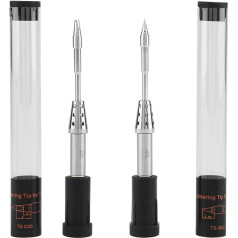 Soldering Iron Tip Pluggable Soldering Iron Tips Replacement for TS80 Digital Soldering Iron for Electricians (TS-D25 and TS-B02)