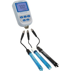 Apera Instruments SX731 Portable pH/ORP/Conductivity Meter Set in Case (Waterproof, Memory Function, Automatic Temperature Compensation and Calibration)