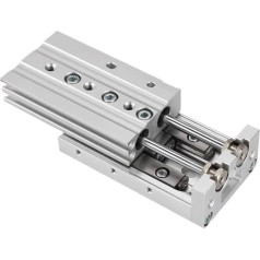 Double Acting Air Slide Table Pneumatic Air Cylinder (Stroke 75mm, Bore 12mm)