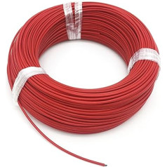 YESEFVXVT 12K 33 Ohm / m Carbon Fibre Heating Cable 10/15/20/30/50/100 m Warm Underfloor Heating Wire and Cable (100 Metres)