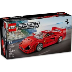 Ātruma čempioni ķieģeļi 76934 ferrari f40 superauto